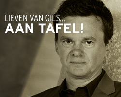 Lieven Van Gils... aan tafel!